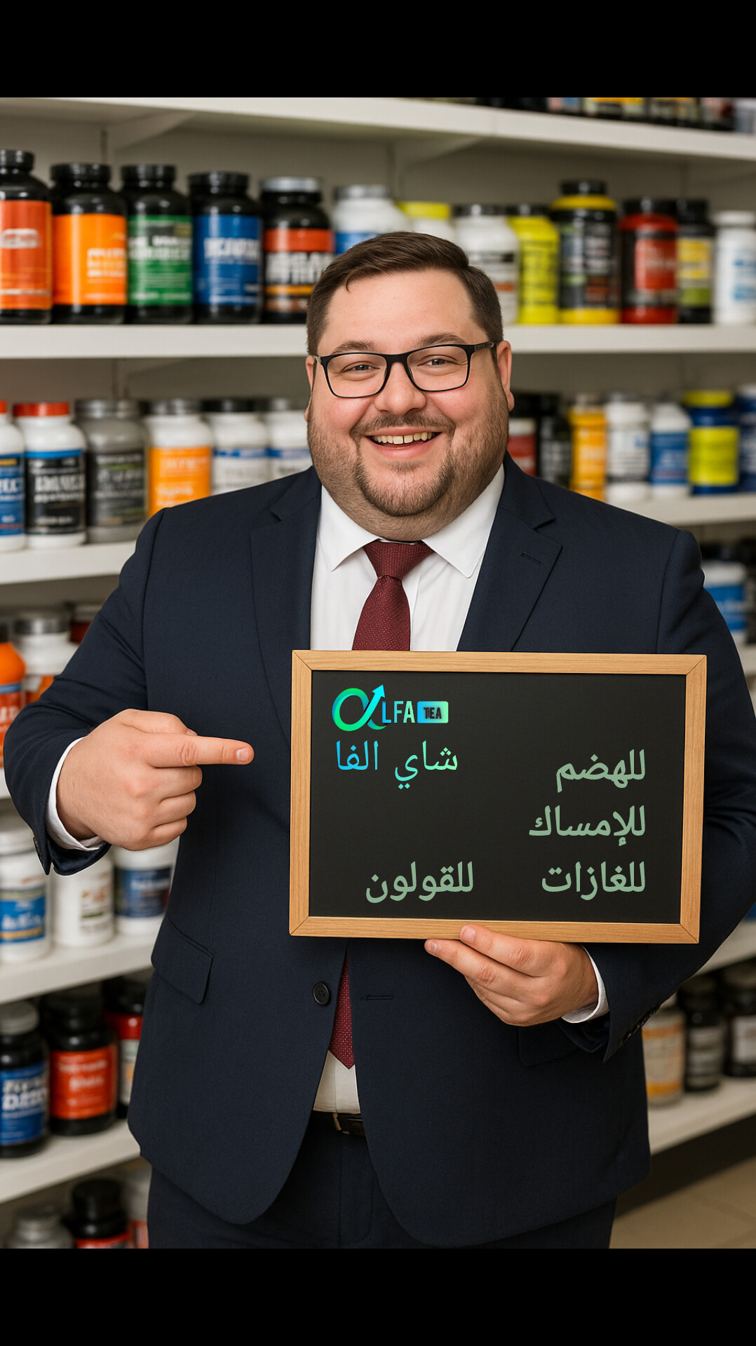 شاي الفا  ALFA TEA  صناعة سعودية