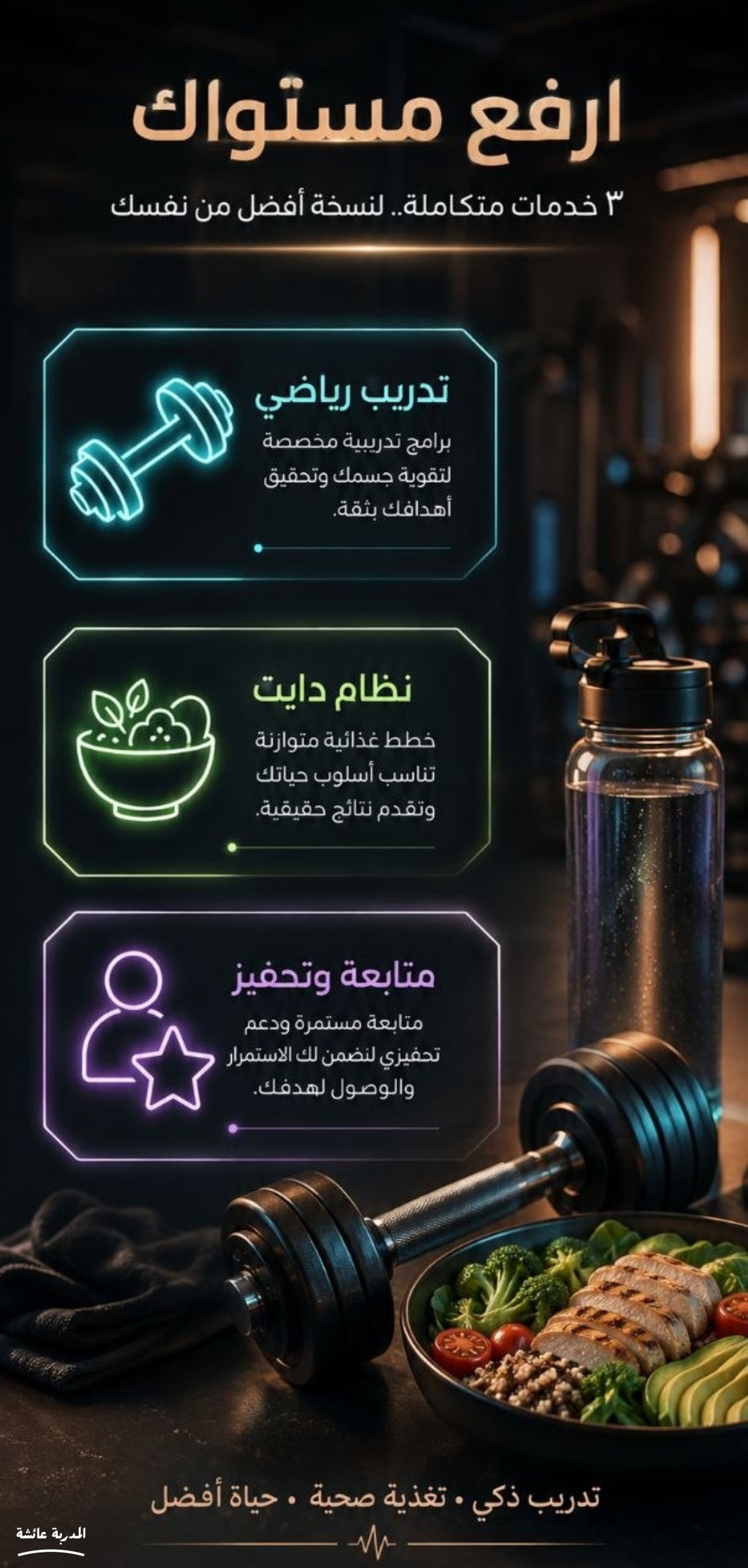 تدريب • دايت • متابعة