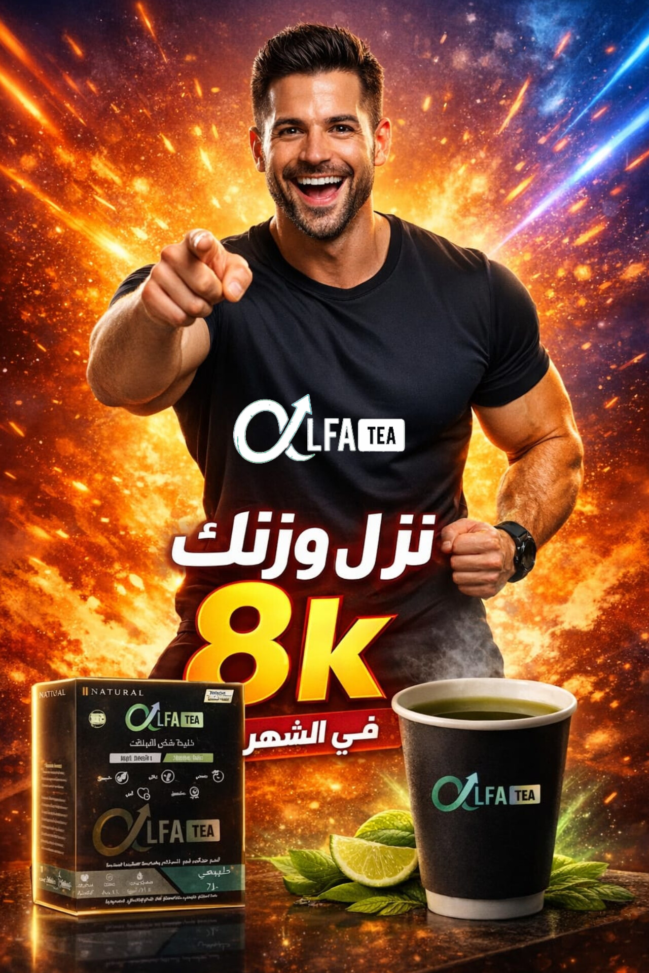 شاي الفا... الأكثر مبيعا والأكثر نجاحا