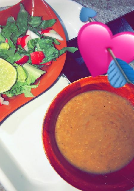 شوربه وسلطه