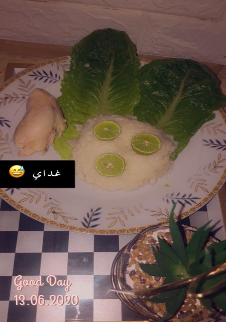 وجبة الغدا ويارب نكون قد التحدي??