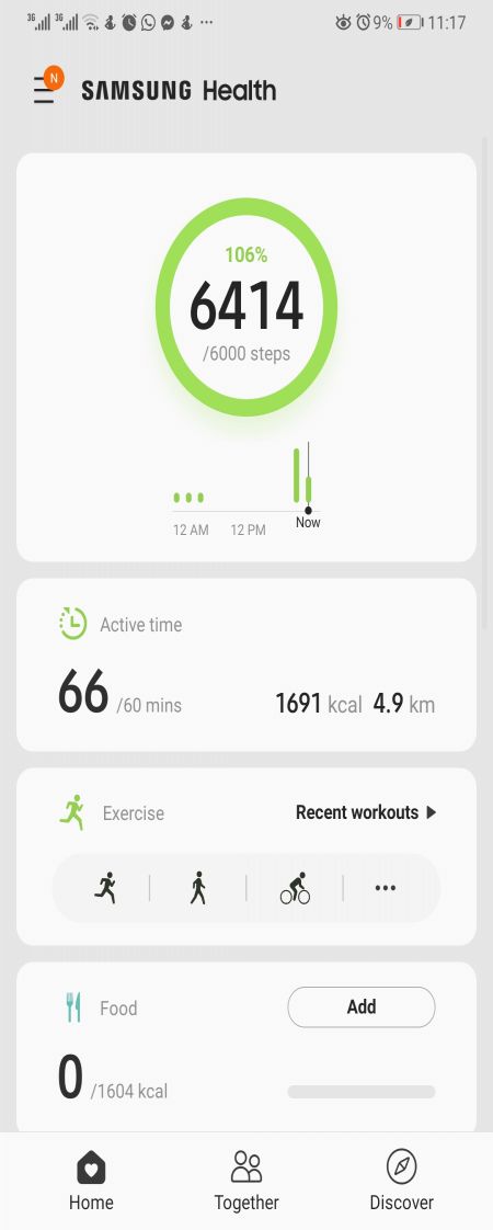 خطوات اليوم