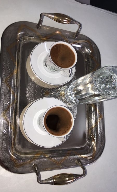 سناك قهوة تركي سادة ?