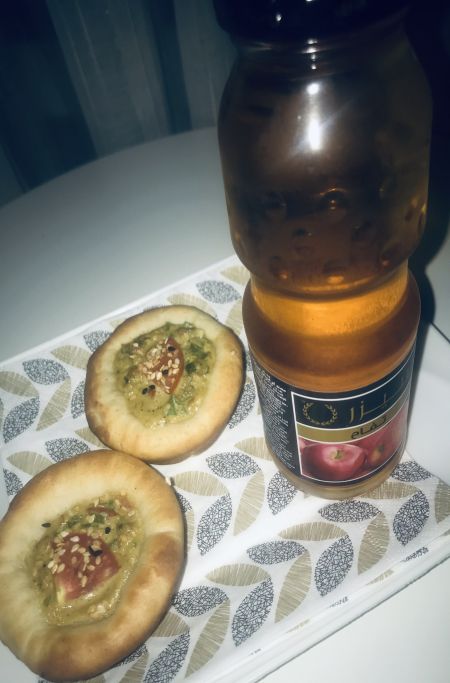 غدايا عيش باللحم بدقيق البر