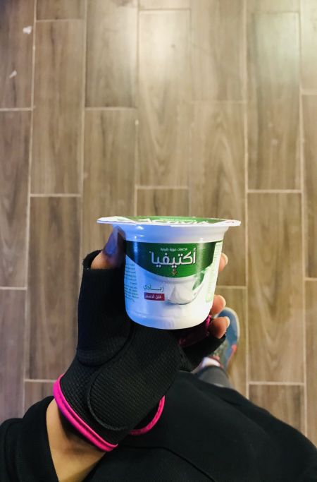 زبادي بارد بعد التمارين والمشي يبرد ع القلب??