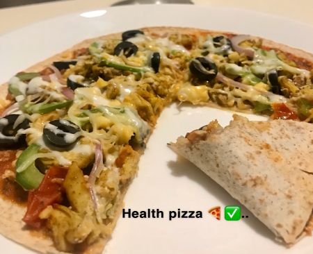 Health pizza ?❤️..