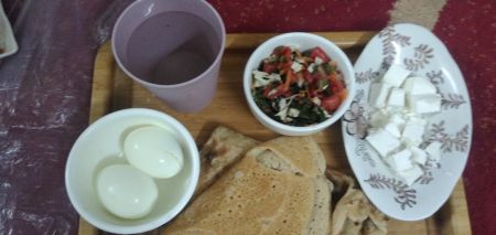 إفطار شهي صحي ولذيذ وبالعافية علي