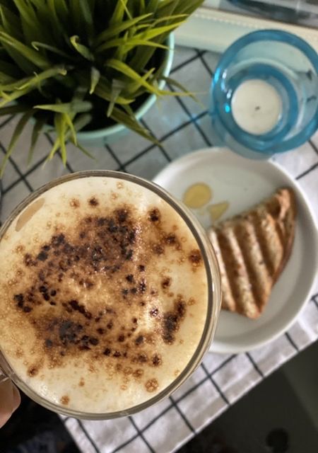 شريحه توتست اسمر بالحبوب 
مدفون بجن فيتا 
وشويه...